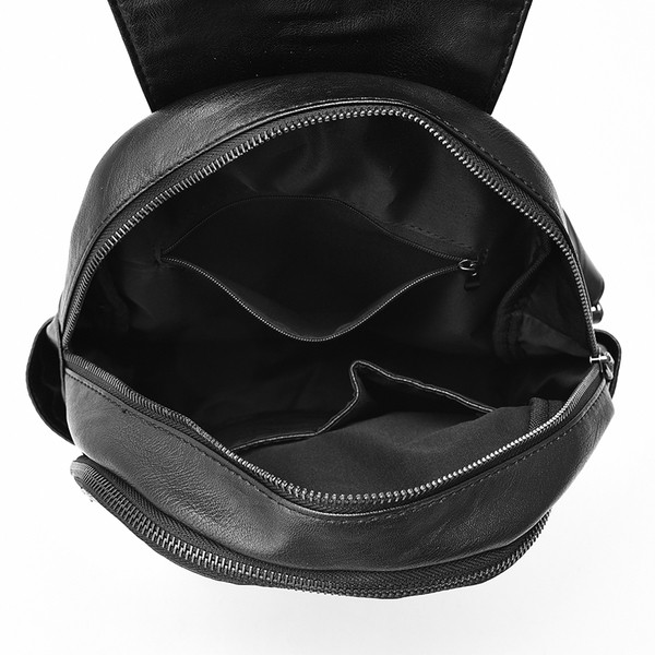 Női bőr hátizsák minden napra