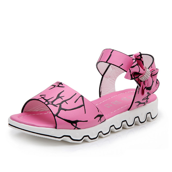 Sandale moderne pentru copii pentru fete cu panglică
