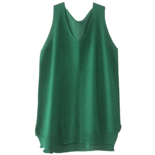 Maieu de damă - model larg cu curea groasă și decolteu în V