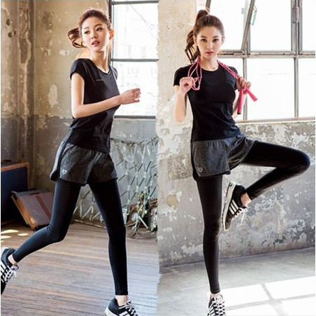 Γυναικείο σπορ κολάν με ψηλή μέση σε δύο μοντέλα