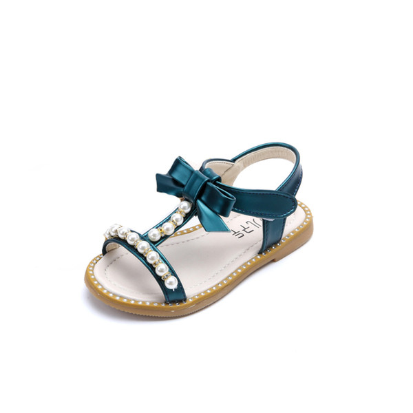 Sandale pentru copii elegante pentru fete cu panglica si pietre decorative