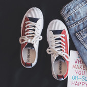 Stílusos alkalmi női tornacipő két színben