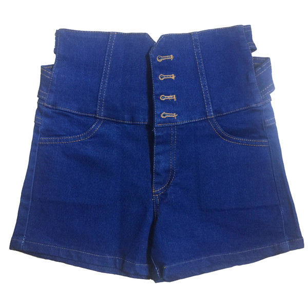 Női magasderekú farmer három színben és keresztkötéssel