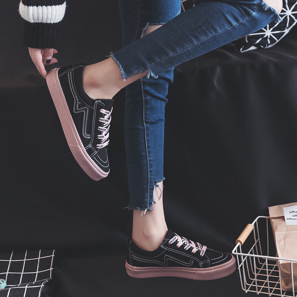 Tenisi casual casual dama in doua culori