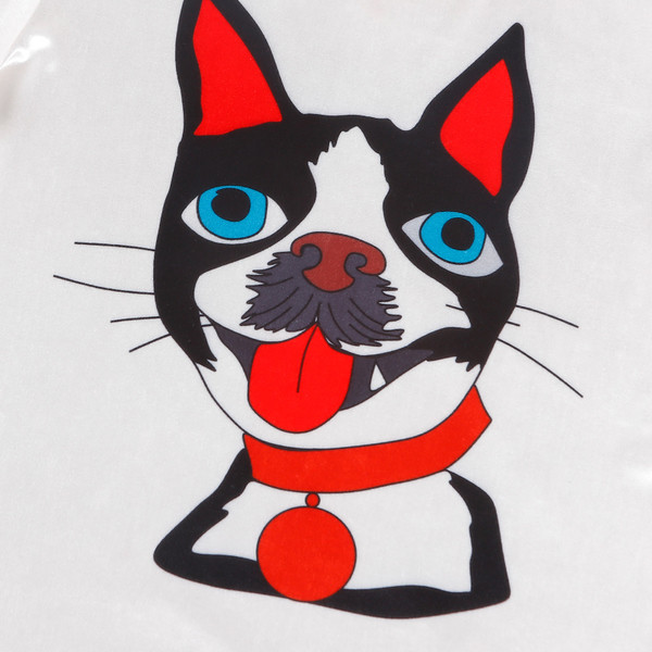 Γυναικεία μπλούζα με κοντό μανίκι και κινούμενα σχέδια μπροστά