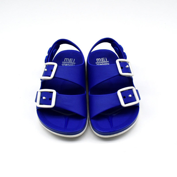 Sport-alkalmi gyerekszandál fiúknak fekete, kék és zöld színben