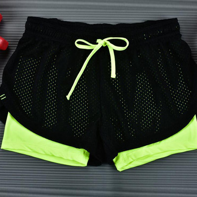 Pantaloni scurti sport de dama cu buzunare si talie elastica in mai multe culori