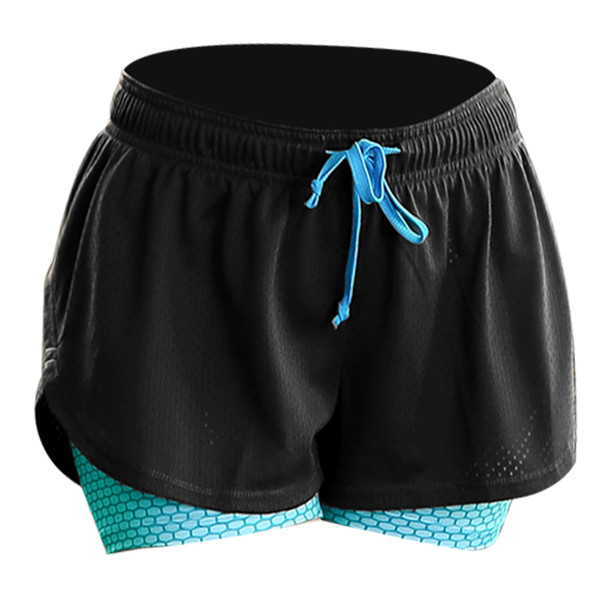 Pantaloni scurti sport de dama cu buzunare si talie elastica in mai multe culori