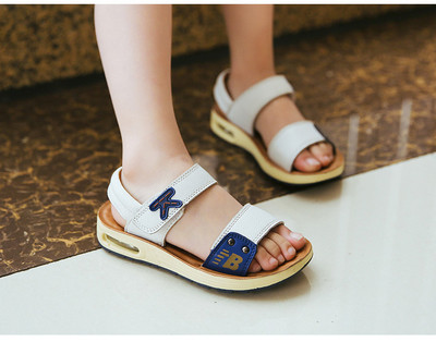 Παιδικά σανδάλια για αγόρια από οικολογικό δέρμα σε τρία χρώματα