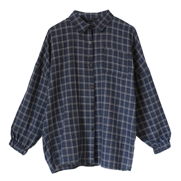 Stílusos alkalmi női kockás ing három színben