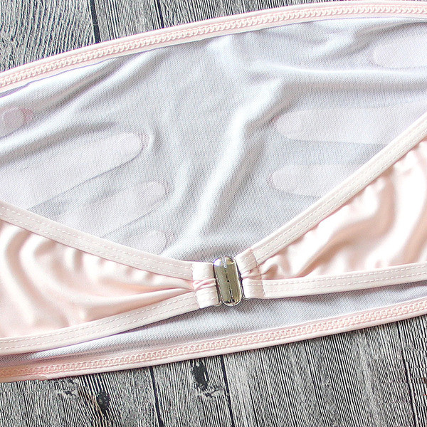 Costum de baie din două piese de damă actual în roșu