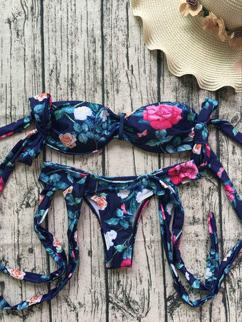 Γυναικείο μαγιό με floral print