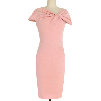 Κομψό βραδινό φόρεμα με όμορφη κορδέλα, 4 χρώματα