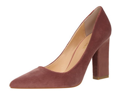 Γυναικεία παπούτσια με παχύ τακούνι σε διαφορετικά χρώματα