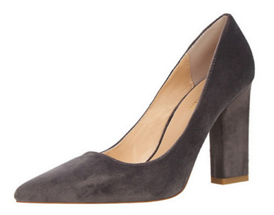 Γυναικεία παπούτσια με παχύ τακούνι σε διαφορετικά χρώματα