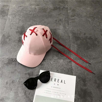 Εξαιρετικό καπέλο με γείσο  με μακρά διασταυρούμενη ραφή σε διάφορα χρώματα