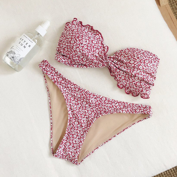 Costum de baie sprint din două piese pentru femei