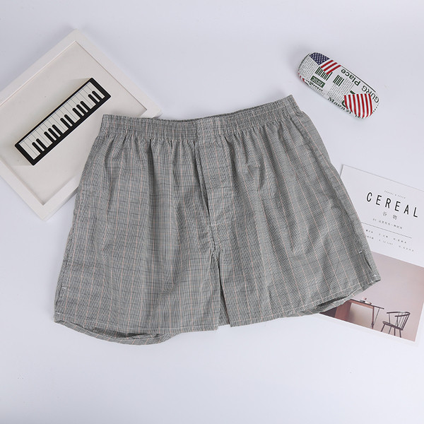 Boxeri bărbați din bumbac și elastic - diferite modele la set de 3 piese roșu, negru, alb dungi