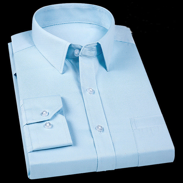 Cămașă de bărbați sportiv-elegantă cu buzunar în mai multe culori