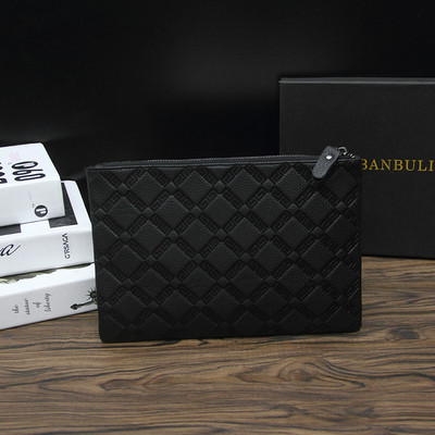 Ανδρικό πορτοφόλι σε μαύρο χρώμα με διαφορετικές εκτυπώσεις