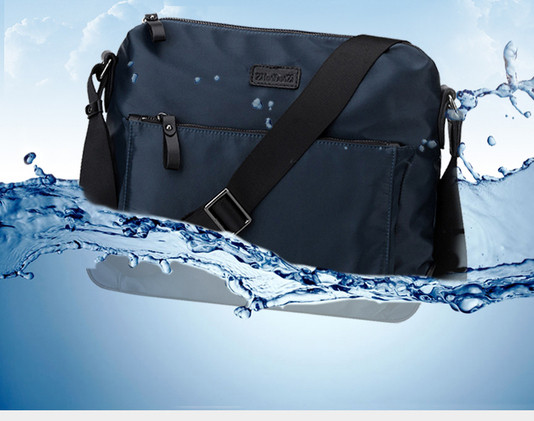 Ανδρική τσάντα με ρυθμιζόμενο ιμάντα ώμου