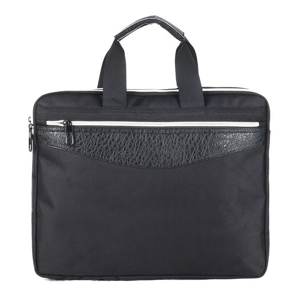 Geanta pentru barbati stilata de culoare neagra