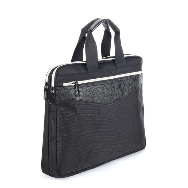 Geanta pentru barbati stilata de culoare neagra