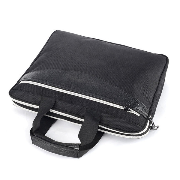 Geanta pentru barbati stilata de culoare neagra