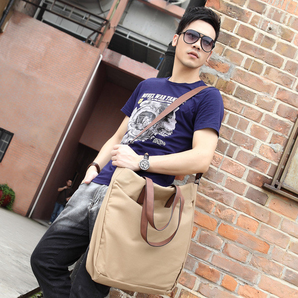 Geantă mare pentru bărbați cu mâner de umăr extra lung