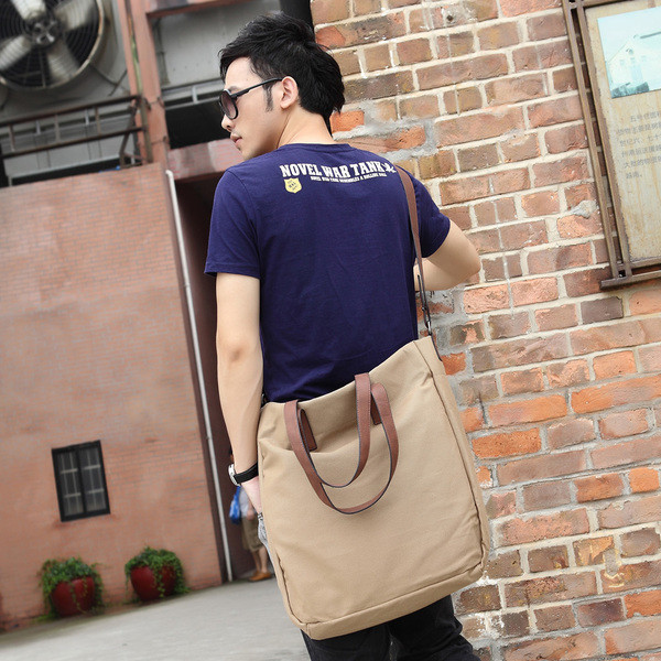 Geantă mare pentru bărbați cu mâner de umăr extra lung