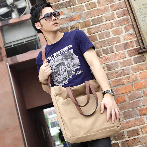 Geantă mare pentru bărbați cu mâner de umăr extra lung