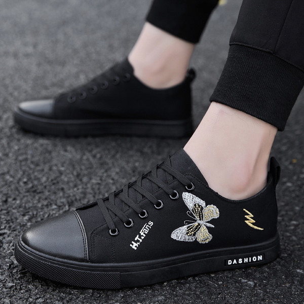 Pantofi barbatesti sport si eleganti cu sireturi pentru adidasi cu imprimeu de actualitate