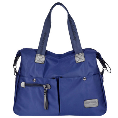 Τσάντα με εξωτερικές τσέπες και μακριές λαβές για άντρες και γυναίκες με διαφορετικά χρώματα