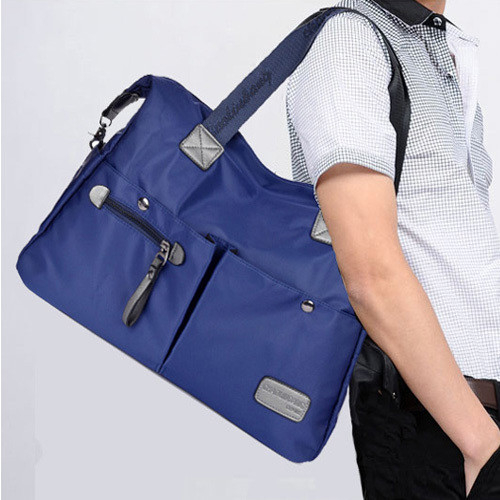 Τσάντα με εξωτερικές τσέπες και μακριές λαβές για άντρες και γυναίκες με διαφορετικά χρώματα