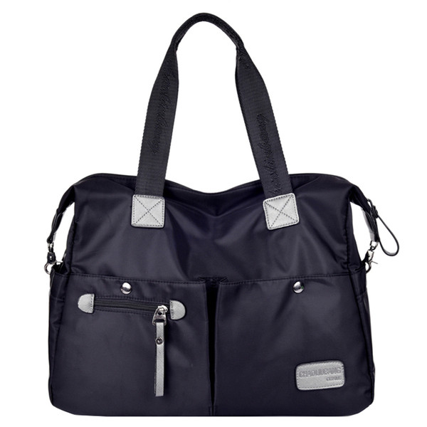 Τσάντα με εξωτερικές τσέπες και μακριές λαβές για άντρες και γυναίκες με διαφορετικά χρώματα