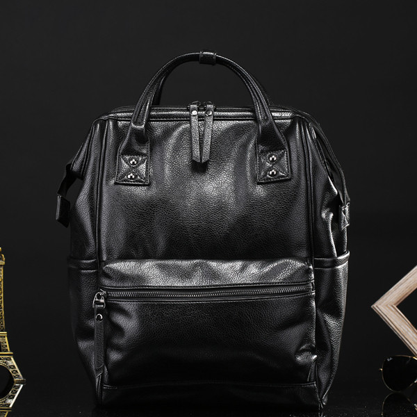 Geanta rucsac barbati din piele ecologica