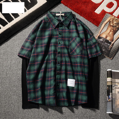 Αθλητικό κομψό πουκάμισο με κοντό μανίκι