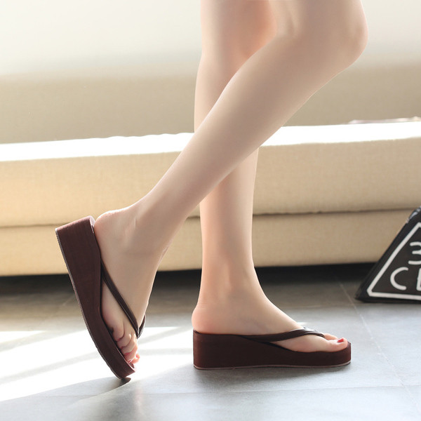 Papuci casual dama cu talpa inalta