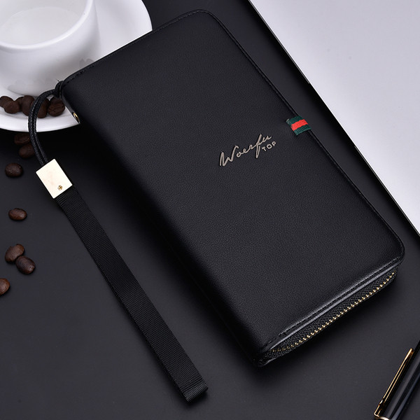 Stílusos férfi pénztárca több színben