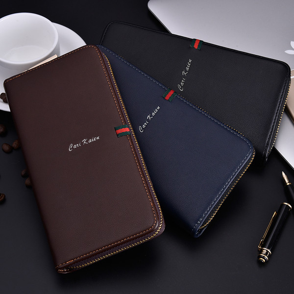 Stílusos férfi pénztárca több színben