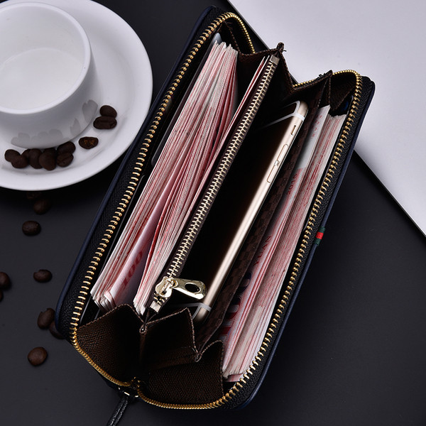 Stílusos férfi pénztárca több színben