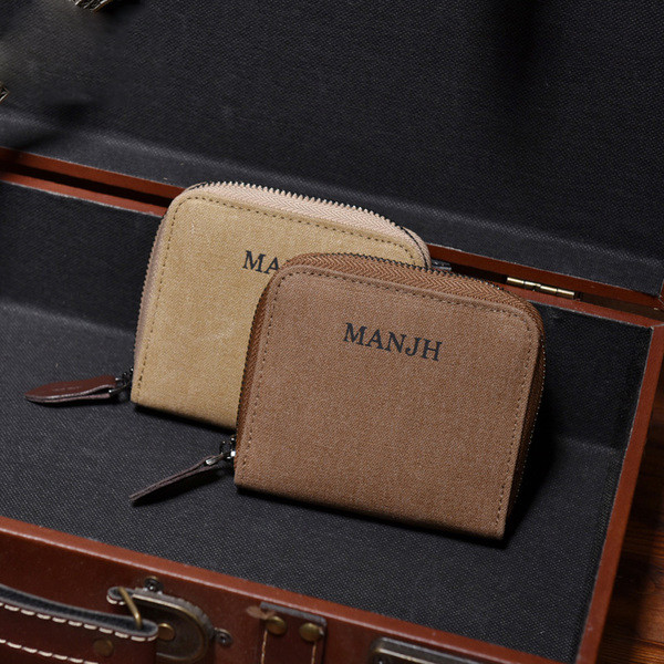 Stílusos férfi pénztárca két színben