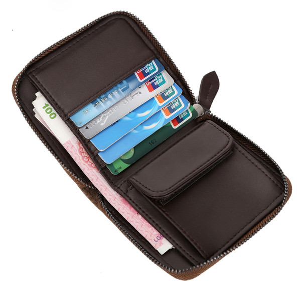 Stílusos férfi pénztárca két színben