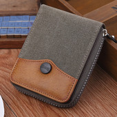 Portofel bărbătesc din denim - două modele