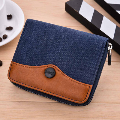 Portofel bărbătesc din denim - două modele