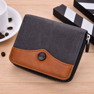 Portofel bărbătesc din denim - două modele