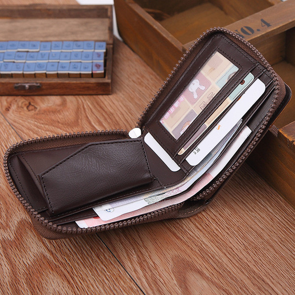 Portofel bărbătesc din denim - două modele