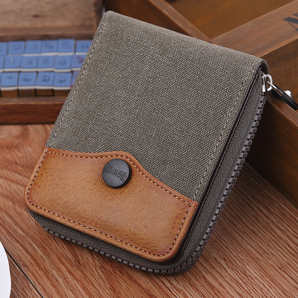 Portofel bărbătesc din denim - două modele