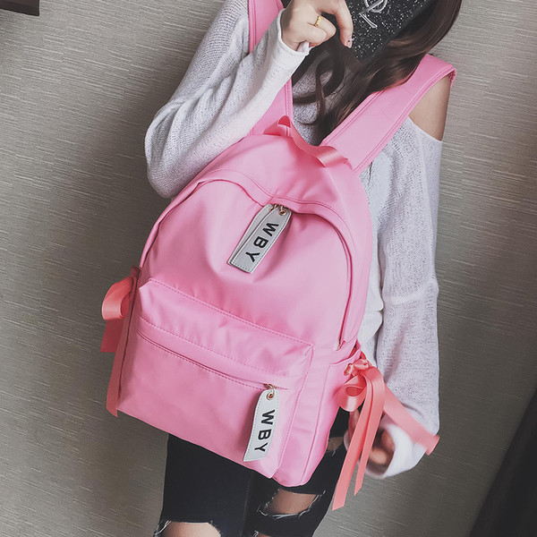 Rucsac de damă confortabil pentru trei modele de zi cu zi - roșu, roz, negru