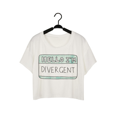 Γυναικεία μπλούζα με κοντό μανίκι και έγχρωμη εκτύπωση - πολλά σχέδια